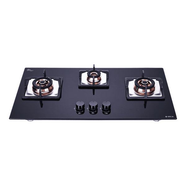 Buy Elica FLEXI FB HCT 375 DX Toughened Glass Top 3 Burner